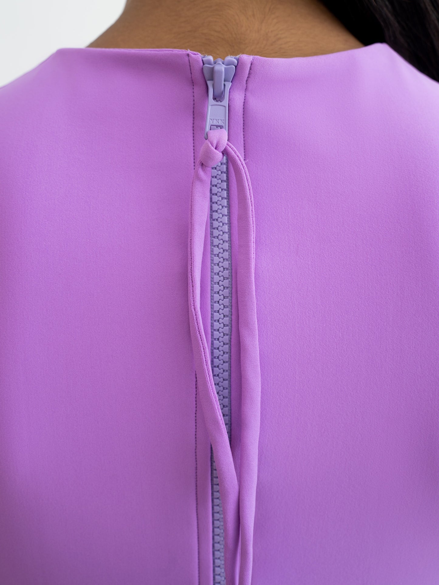 Sleeveless One-Piece Swimsuit Violet